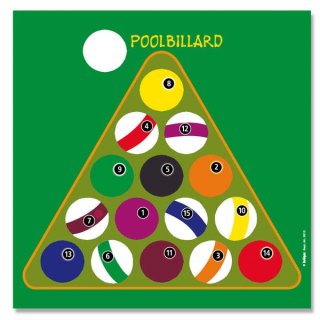 Poolbillard 425 x 425